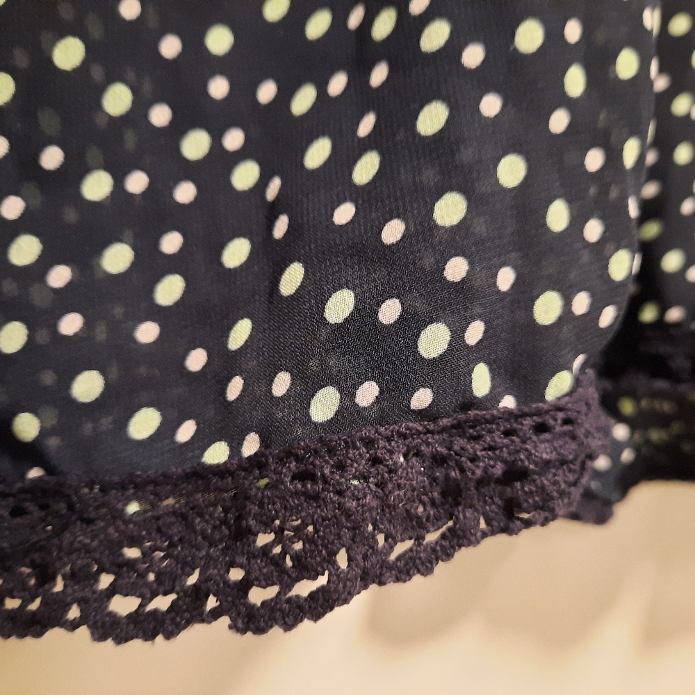 Polka Dot Ruffle Dress - Picture 7 of 11